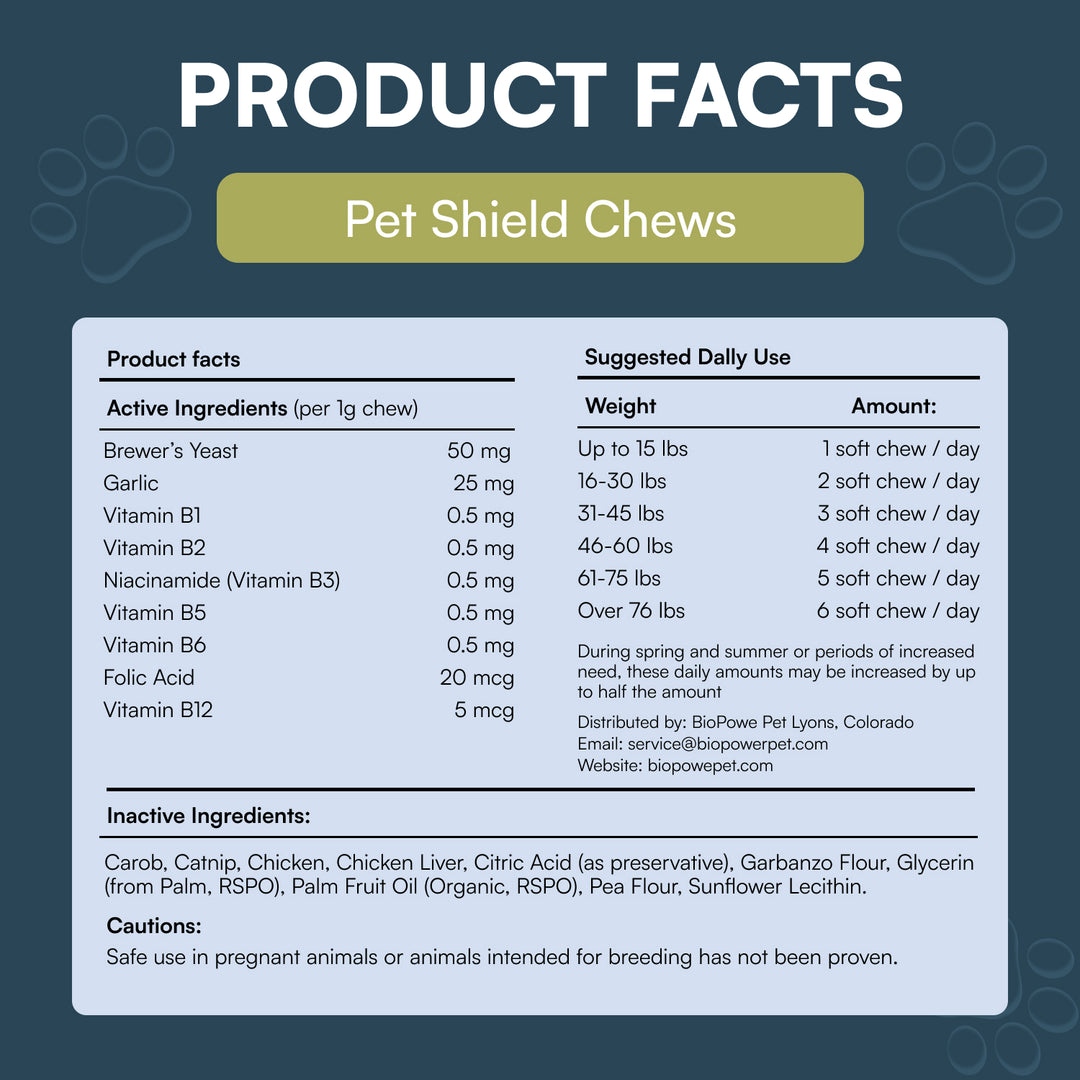Natural Flea & Tick Chews for Dogs & Cats